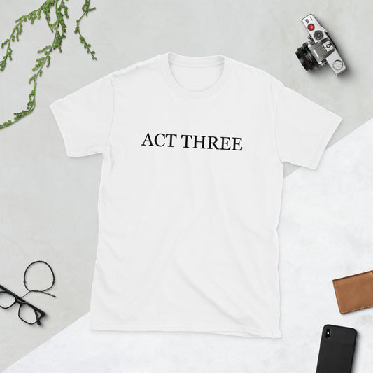 ACT THREE Short-Sleeve Unisex T-Shirt